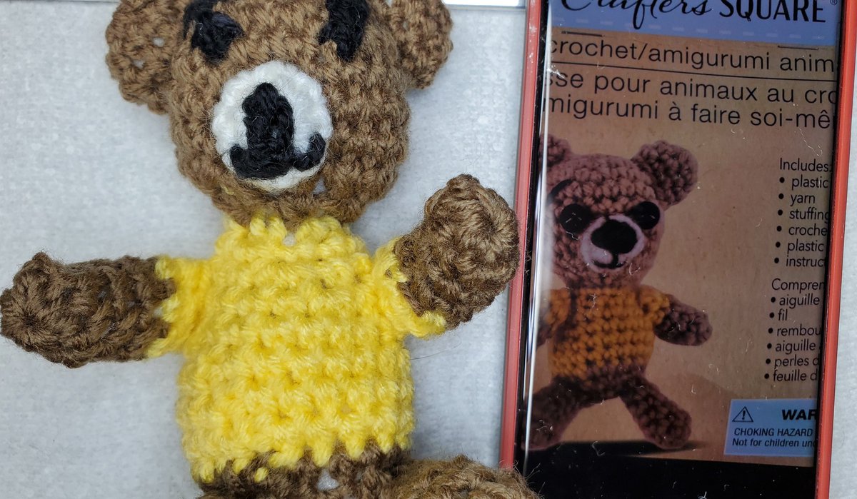 Check this 3 part video series making this cute little bear from #crafterscorner 

#dollartree #crochet #howtocrochet #craft #youtube #youtubechannel ISMSBY JOSIE