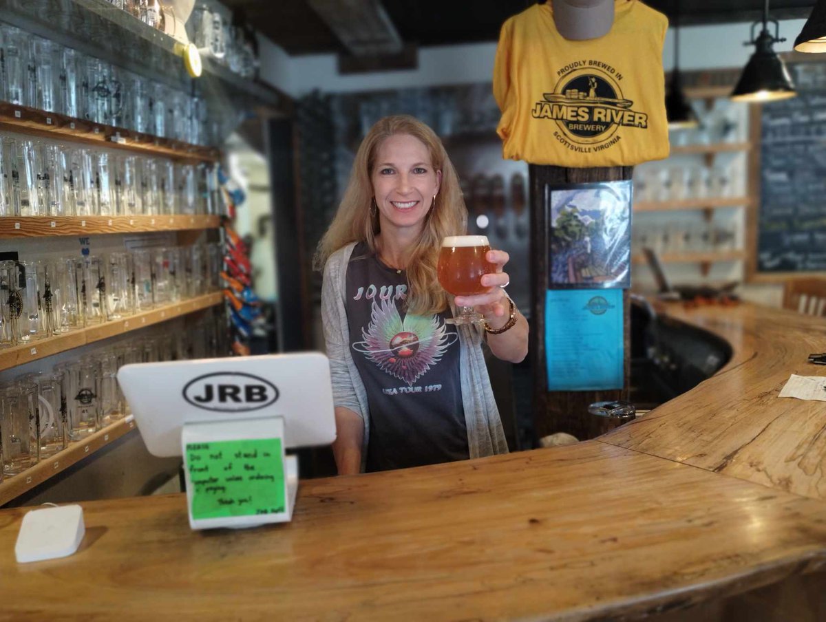 Hey all, meet Katie!! JRB's newest Bartender holding down Monday's Mug Club Madness!! Cheers