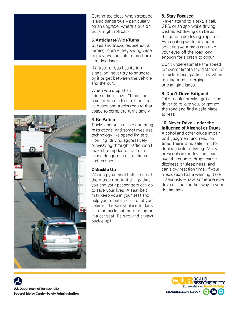 arnold_ins's tweet photo. Fall harvest is near which means large trucks will be on the highways. Large trucks and buses face unique driving challenges. From large blind spots to long stopping distances, we should all be aware of the challenges and safety concerns these drivers face. Have a safe harvest! https://t.co/mDZSALGifU