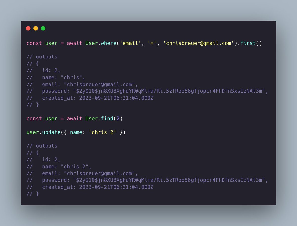 We're sure you will like the stacks/orm just as much as we do.

Here's a sneak peak of what's to come 🦋