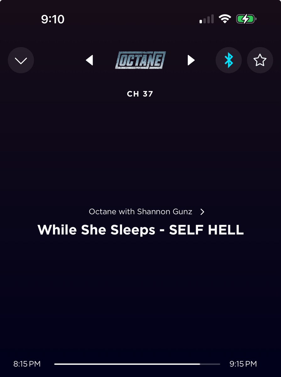 MetalMommaVA's tweet photo. Just saw this LIVE Saturday night, it slaps HARD @shannongunz 🔥 Love hearing #SelfHell by @whileshesleeps on @SXMOctane keep it coming!! https://t.co/N9R1gWJvxX