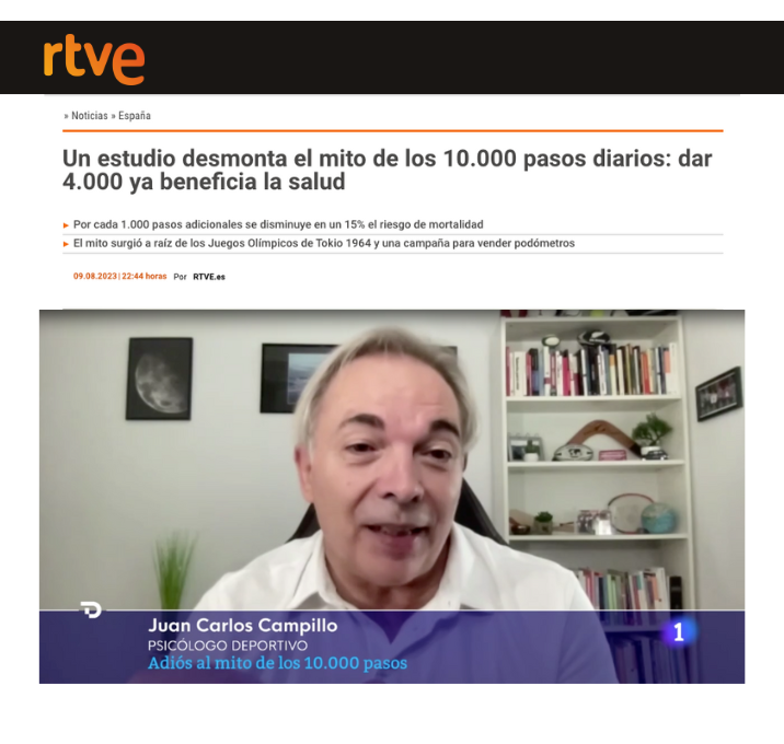 alvarezcampillo's tweet photo. ¿Hay que caminar 10.000 pasos al día para mantenerse saludable? Como expliqué en el Telediario de TVE, lo relevante es moverse, mantenerse activo y hacer ejercicio adaptado a tus condiciones y necesidades

👉  https://t.co/fMjUxmb9qn

#psicologiadeportiva https://t.co/NSrtp8maqr
