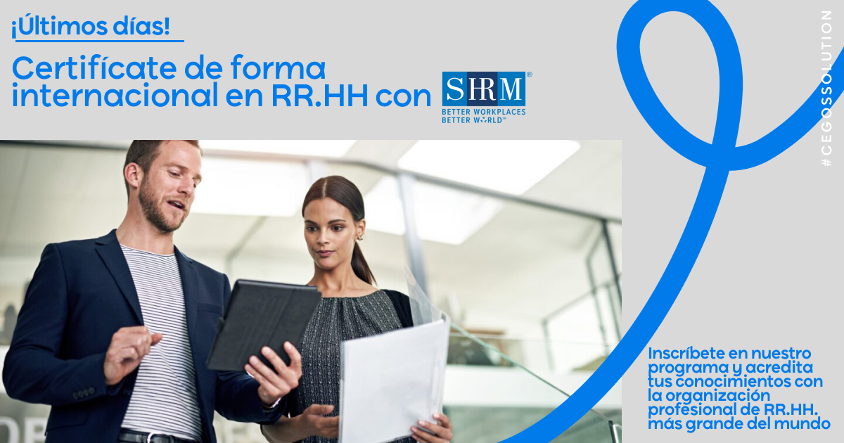 CegosLatam's tweet photo. #CegosSolution - ¡Últimos días para inscribirse en nuestro curso de @SHRM!
Lleva tu perfil profesional al siguiente nivel y obtén esta certificación necesaria para trabajar en diversas empresas con Casa Matriz en EE.UU.
¿Quieres saber más? 👉 https://t.co/yJoVnk0saX https://t.co/efSTKn1TBT