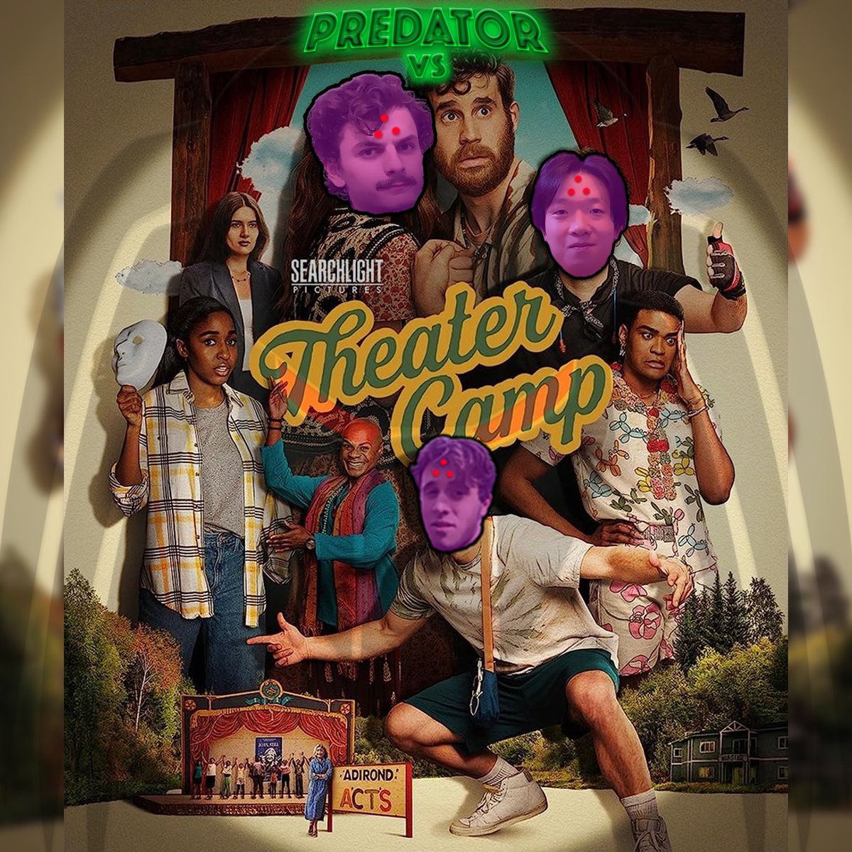PredatorvMovies's tweet photo. Oh, what a beautiful morning! The boys review Theatre Camp! It's really good!

#theatrecamp 

https://t.co/Ph9EaPts63 https://t.co/RSq7tBHgcV