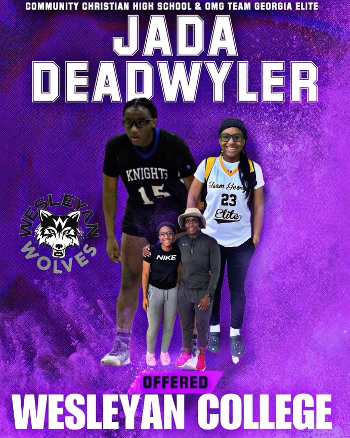 After an amazing conversation with Coach Cocoa I am blessed to receive my first offer from Wesleyan College. Thank you <a href="/CoachCocoa3/">Lauren Falohun</a> for this opportunity 💜🙏🏽!!! <a href="/OMGTGE/">Omega Ministry Group</a> <a href="/PRO_Movement1/">#PRO Elevation Inc. | #PRO Movement Athletics</a> <a href="/_coachmir/">Amir Hightower</a>