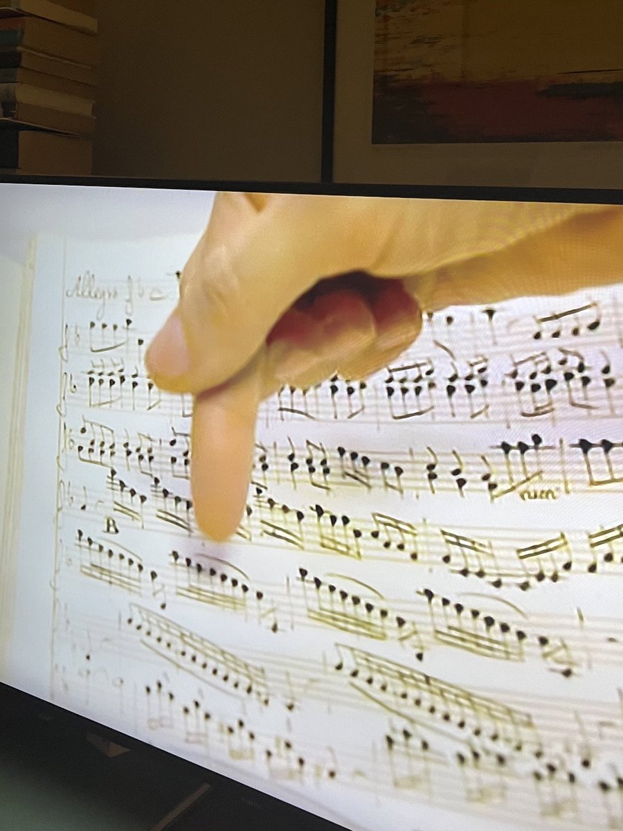 hannahcfrench's tweet photo. Vivaldi’s Four Seasons tonight on @skyarts #MusicalMasterpieces. Such a fresh take & beautifully presented by @myleeneklass and @errollyn9552. So cool to play a geeky part with the Manchester Manuscripts. Just the motivation to keep going with my book proposal… https://t.co/AhIxvdsecY