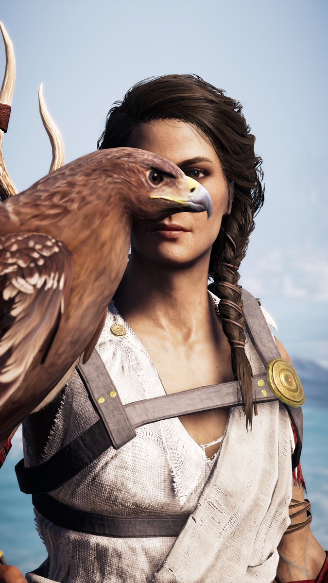 _coffeedragon_'s tweet photo. My last 2 entries for #PathToMirageVP
#AssassinsCreedOdyssey
#Kassandra https://t.co/QYRfIzd4Wf