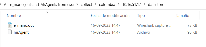 1ZRR4H's tweet photo. Entonces, #Mario ransomware (#RansomHouse) logró encriptar aproximadamente 330 servidores de la red de IFX Networks, estas máquinas entregaban servicios a 9 países distintos.

Total de servidores comprometidos por país:
1.- Colombia 🇨🇴 193
2.- Miami 🇺🇸 41
3.- Argentina 🇦🇷 36
4.- Panamá 🇵🇦 28
5.- Honduras 🇭🇳 13
6.- Chile 🇨🇱 8
7.- Perú 🇵🇪 6
8.- Guatemala 🇬🇹 3
9.- México 🇲🇽 2

Cada una de las carpetas finales (donde aparece la IP interna) contiene una muestra del ransomware (https://t.co/CsY2bOn84Z) y una muestra de #MrAgent, la herramienta utilizada para atacar servidores VMware ESXi descubierta por @malwrhunterteam (https://t.co/OYfxhPz8u0).