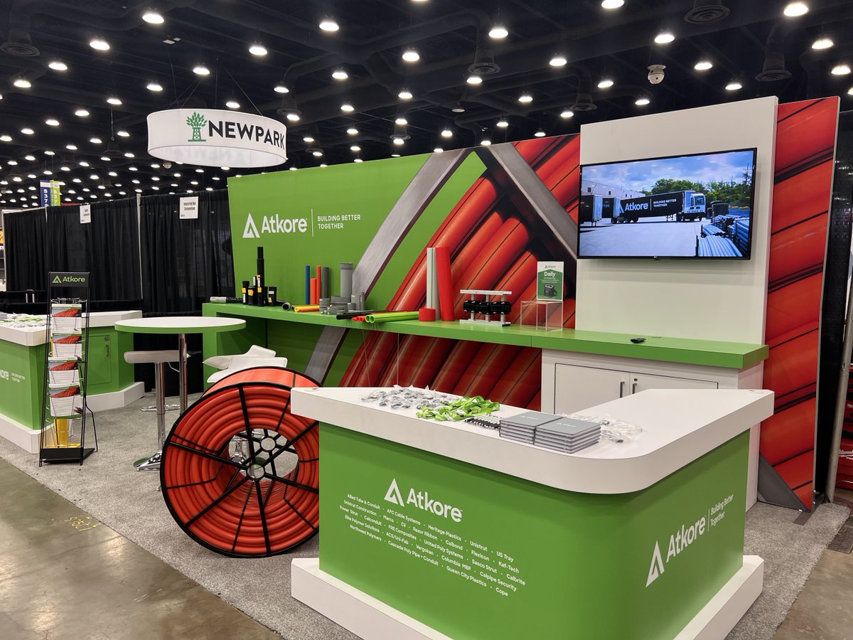 The Atkore Team is ready for visitors at the 2023 Utility Expo! Visit us at Booth S3507 Tuesday 9/26 - Thursday 9/28.
#UtilityExpo23 #HDPE #Conduit