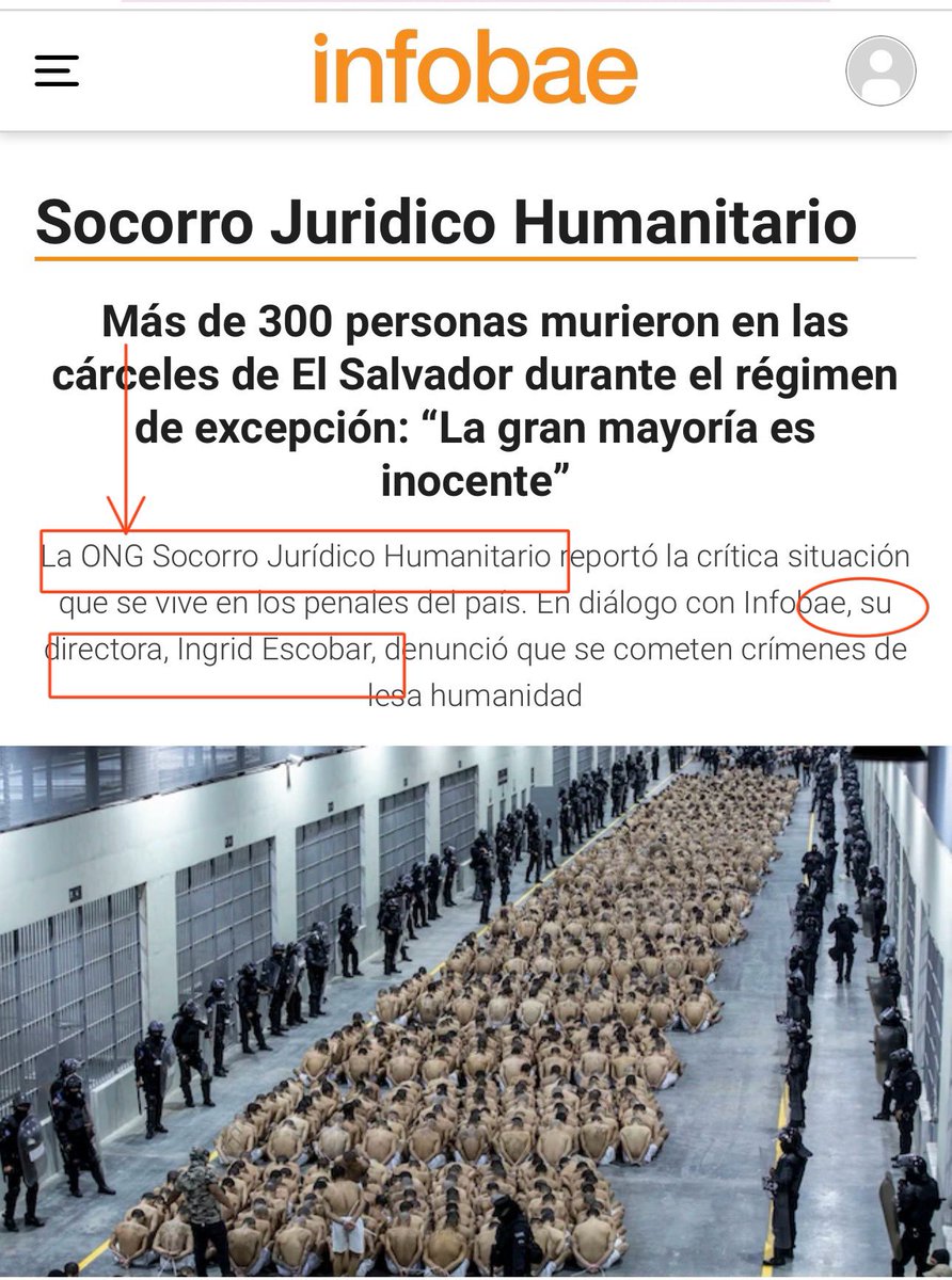 LauraPocaSV's tweet photo. #FRAUDE #NoticiasFalsas 🚨🚨🚨🚨
Medios Nacionales e Internacionales, que en su mayoría son financiados por #Soros replican noticias falsas, basta buscar en Google cómo en el video👇🏼para ver cómo #Operan estos replicadores de noticias #Falsas
@infobaeamerica @infobae @dw_espanol @teleSURtv entre otros han publicado noticias #Falsas utilizando como fuente a una #ONG Fantasma, “Socorro Jurídico Humanitario” que es solo una “Fan Page” en redes sociales y se presenta #FRAUDULENTAMENTE como una ONG que no existe, ni tiene ningún registro legal.
La Activista Política del partido de Izquierda #FMLN Ingrid Escobar se presenta como “Directora” de esta #ONG fantasma👻.
Esta “ONG” fraudulenta pide “Donaciones” monetarias a través de sus páginas en redes sociales, y quienes la manejan son opositores al gobierno de #Bukele sin ninguna credibilidad.
@infobae @dw_espanol son UNA VERGÜENZA, y se hacen llamar medios de comunicación, pero NO verifican que la información sea veraz y de una fuente confiable, sino que retoman de cualquier página fan en redes que se auto proclame ONG.
❌Están en una campaña permanente de ataque al gobierno del presidente @nayibbukele y con tal de atacar y acusar falsamente a #Bukele.
❇️En pleno 2023 los ciudadanos del mundo estamos más despiertos que nunca y vamos a defender la verdad!
Cc: @eduardomenoni @ElenaBerberana @EmmaRincon @AgustinLaje