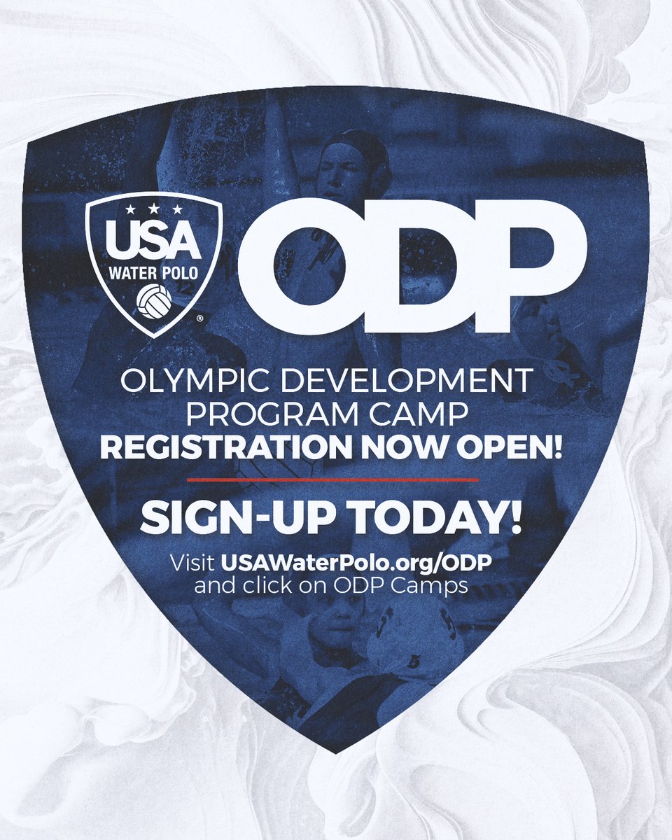 Don't miss out on the chance to improve your game - register now for Olympic Development Program camps taking place around the country. Multiple camps are being held in each USA Water Polo zone, secure your spot today. <a href="/usawpODP/">USA Water Polo ODP</a> 

Register Now: usawaterpolo.org/sports/2019/1/…