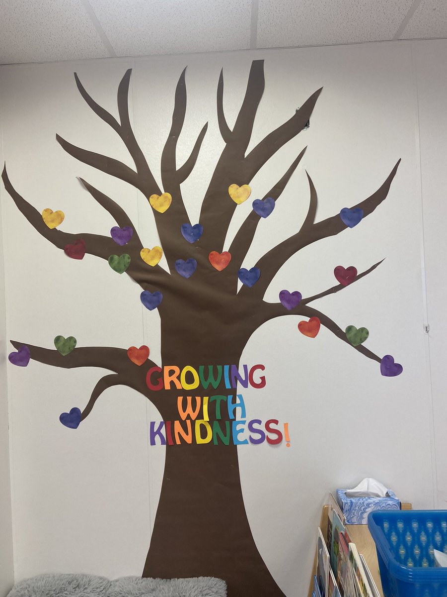 MrsMontegudo's tweet photo. Our kindness tree is blooming! #bekind @HebronValleyES https://t.co/jNrtg59zEU