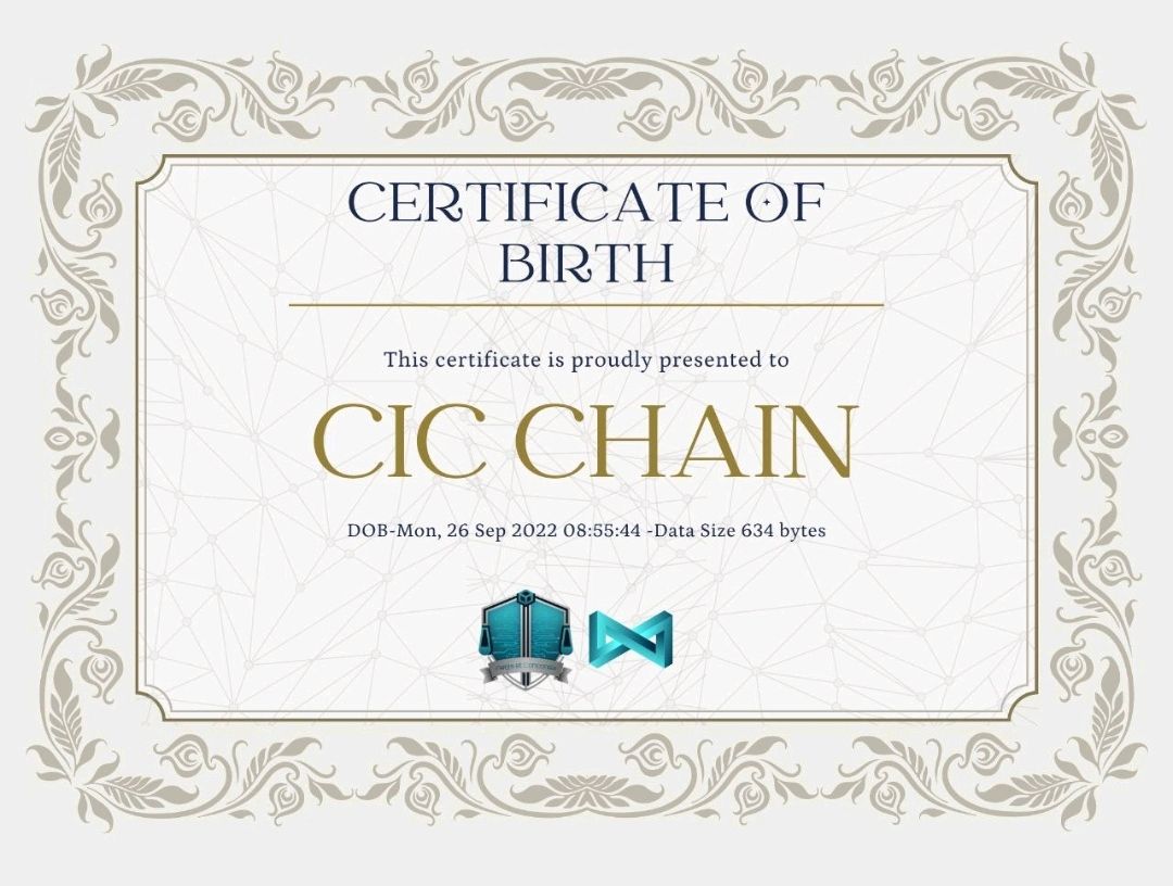 CICchain's tweet photo. Happy birthday to @CICchain. 🎂

A year of building for the future.

#RWA https://t.co/GW5LAeWpuf