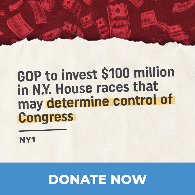 MondaireJones's tweet photo. Big-name Republicans like Elise Stefanik are spending MILLIONS to buy Mike Lawler’s way into a second term in NY-17. I need help to fight back against the dark money being spent to defeat me. Chip in to help me flip NY-17 blue →