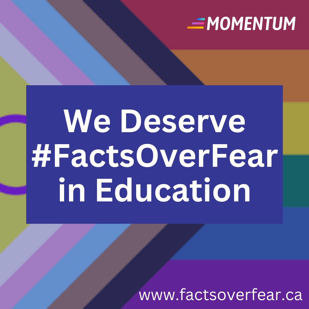 KemptvillePride's tweet photo. Far right groups and opportunistic politicians are weaponizing fear and misinformation about the queer community to sow division.

But together, we can choose #FactsOverFear in our children's education: https://t.co/7H55Z4fkm0 https://t.co/Q9V6BkJG6U