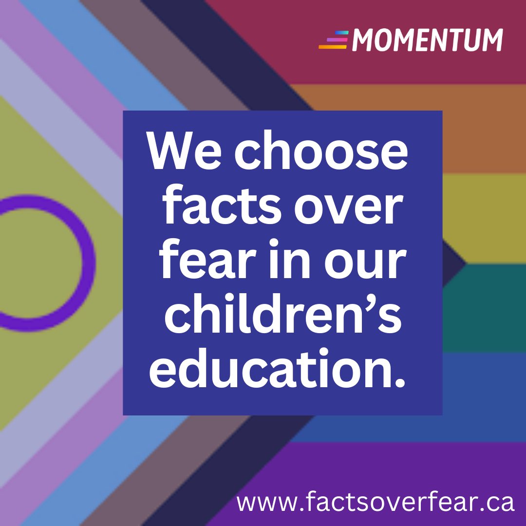 KemptvillePride's tweet photo. Far right groups and opportunistic politicians are weaponizing fear and misinformation about the queer community to sow division.

But together, we can choose #FactsOverFear in our children's education: https://t.co/7H55Z4fkm0 https://t.co/Q9V6BkJG6U