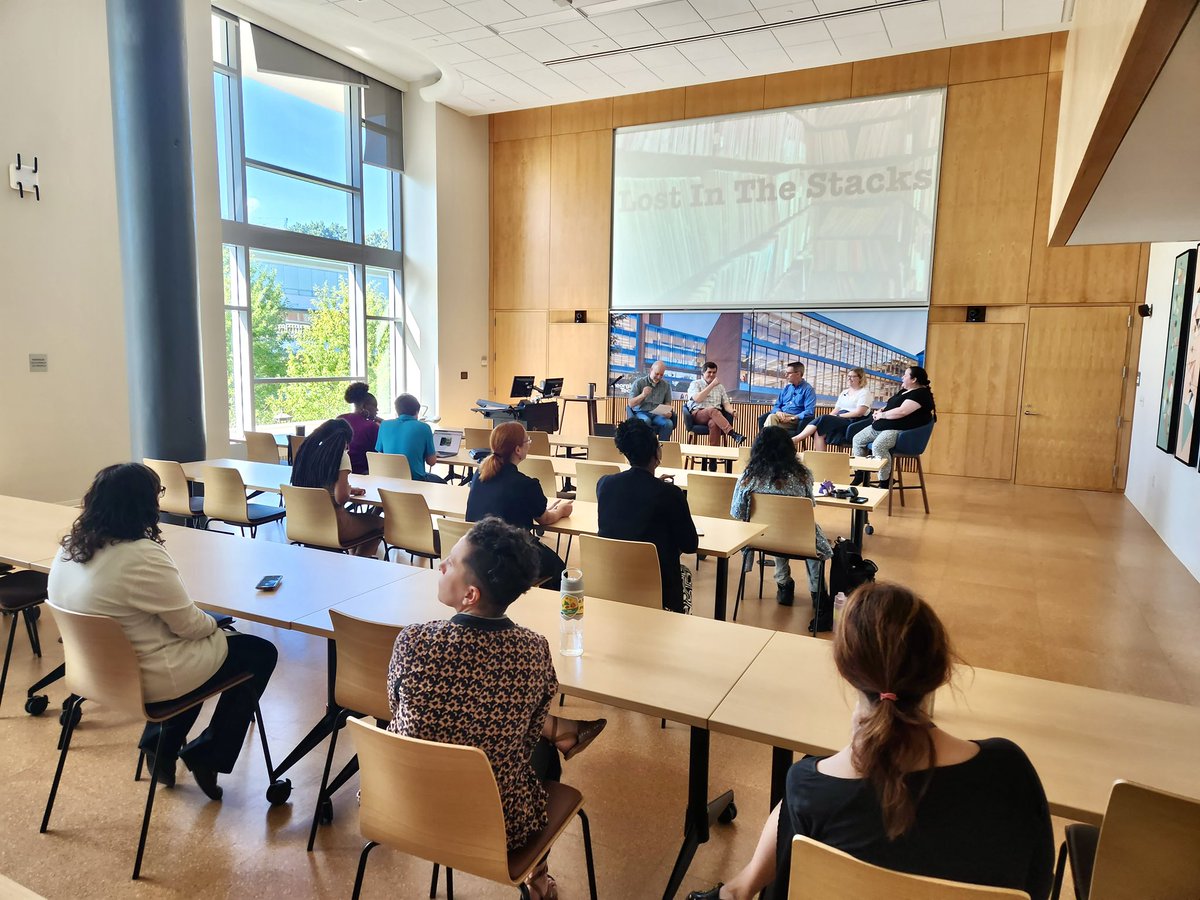 Great time <a href="/GTLibrary/">Georgia Tech Library and Clough Commons</a> sitting in on <a href="/LibraryRadio/">Lost in the Stacks</a> podcast about the Fulton Bag and Cotton Mill exhibit. We hold papers from the company in the <a href="/GeorgiaTech/">Georgia Tech</a> Archives, which some of our professors have used for instructional purposes. Visit the exhibit! b.gatech.edu/44UCpW0