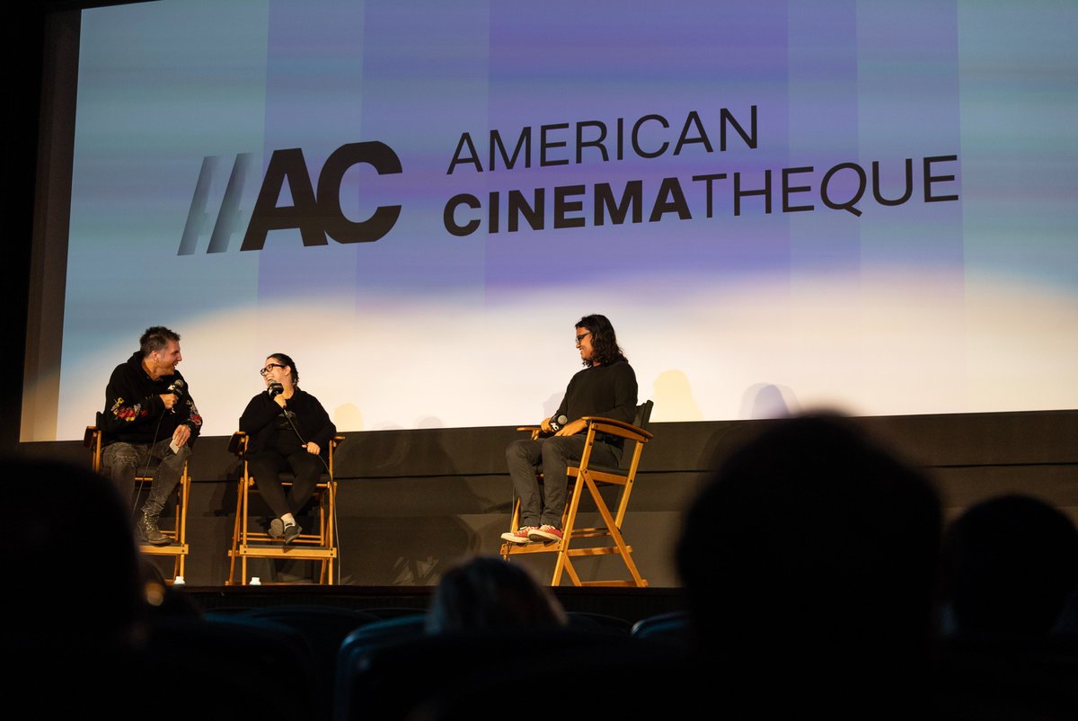 American Cinematheque (@am_cinematheque) on Twitter photo Last weekend at LF3 with IT LIVES INSIDE filmmaker Bishal Dutta feat. a live podcast recording with <a href="/talesfromtheboo/">The Boo Crew</a>!
Thank you to everyone who joined us for the advance screening + to <a href="/BeyondFest/">Beyond Fest</a>, <a href="/BDisgusting/">Bloody Disgusting</a> & <a href="/talesfromtheboo/">The Boo Crew</a> for co-presenting 🖤 Last weekend at LF3 with IT LIVES INSIDE filmmaker Bishal Dutta feat. a live podcast recording with <a href="/talesfromtheboo/">The Boo Crew</a>!
Thank you to everyone who joined us for the advance screening + to <a href="/BeyondFest/">Beyond Fest</a>, <a href="/BDisgusting/">Bloody Disgusting</a> & <a href="/talesfromtheboo/">The Boo Crew</a> for co-presenting 🖤