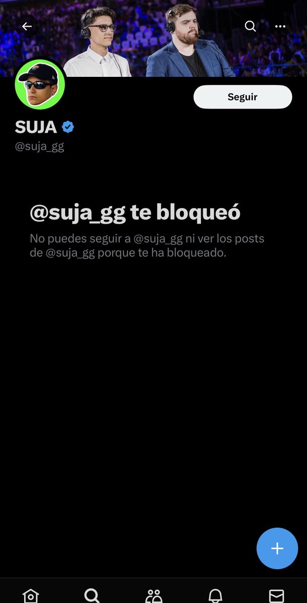 El mason BujarraGG (Sujamelaestruja) me ha vetado ❌🙅🏿‍♂️ por decirle desviado (maricon)
NNOOO