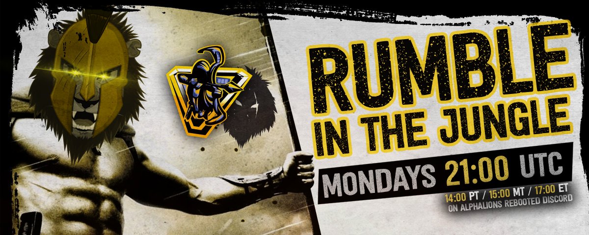 Rumble going down in our server in 20min
discord.gg/alphalionsrbt

We build, we have utility, we support #crofam projects &amp; we have fun✊😎

R1 @Zoodles_NFTs
R2 @NinjaTurtleFctn
R3 Liberator @CronoSteakHouse 
R4 Loaded Innovator @LiquorTokenCro
R5 50 <a href="/CroKingToken/">CroKingToken</a> 
#tweetshiftbot