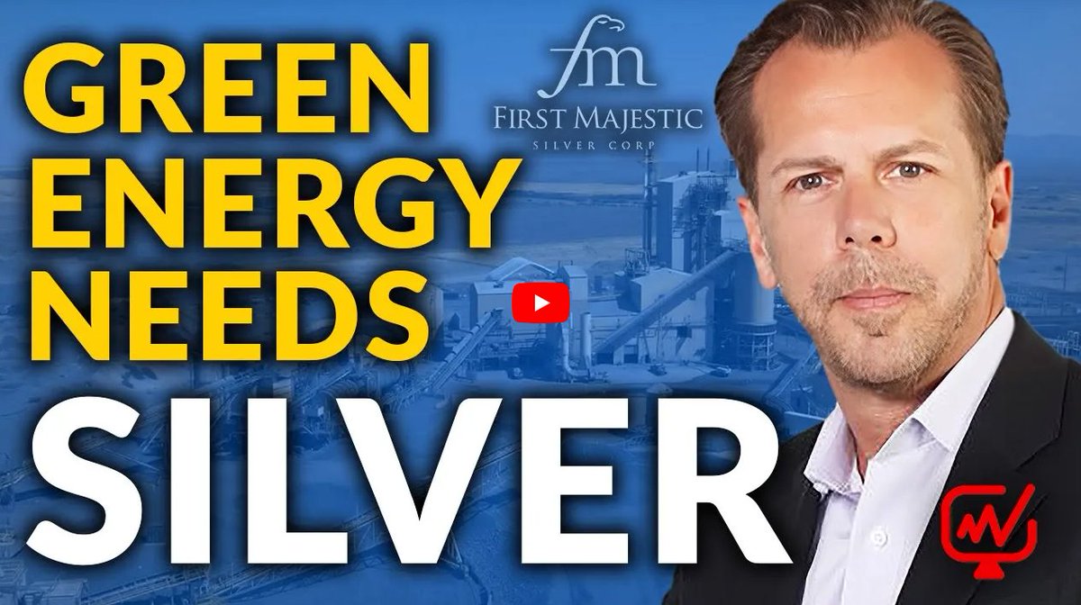 New interview by <a href="/TheDeepDive_ca/">The Deep Dive</a> w/ <a href="/keith_neumeyer/">Keith Neumeyer</a> CEO <a href="/FMSilverCorp/">First Majestic</a> who shares his insights on the #silver market, discusses the U.S. government's exclusion of silver from the Top 50 critical minerals list, their minting facility in Nevada, &amp; more: youtube.com/watch?v=M3IqZz…