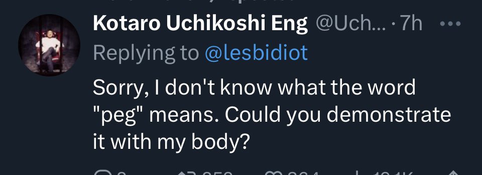 dylanjw10's tweet photo. There will never be a parody account for Kotaro Uchikoshi because you could never top the things he already says on a near daily basis. https://t.co/sJQ0PkYQsU