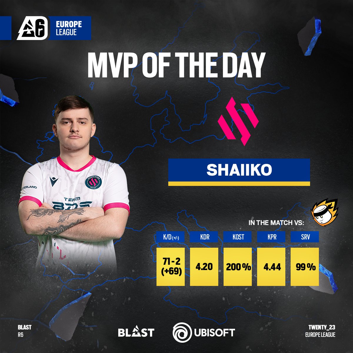 Rainbow Six Esports Europe tweet media