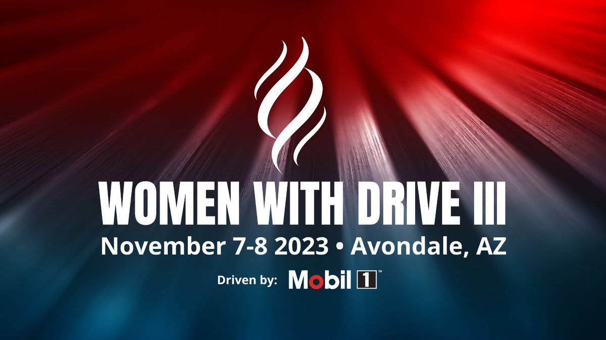 Our friends at Women in Motorsports North America will be holding their 3rd Annual Women With Drive Summit on Nov 7-8 at Phoenix Raceway. Guaranteed to leave attendees informed, motivated and inspired! #wwd3 #womeninmotorsportsna
🔗to register: motorsportreg.com/events/women-w…