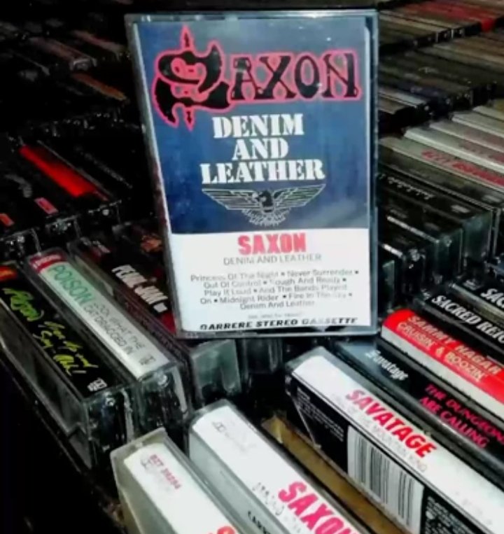 gilvaldez76's tweet photo. 25 de Septiembre de 1981, @SaxonOfficial lanzó su cuarto álbum "Denim And Leather". Fue el último álbum con la formación clásica de Saxon, ya que el baterista Pete Gill.
#PrincessOfTheNight
#AndTheBandsPlayedOn
#NeverSurrender
#DenimAndLeather https://t.co/MQQ6Se6bF6