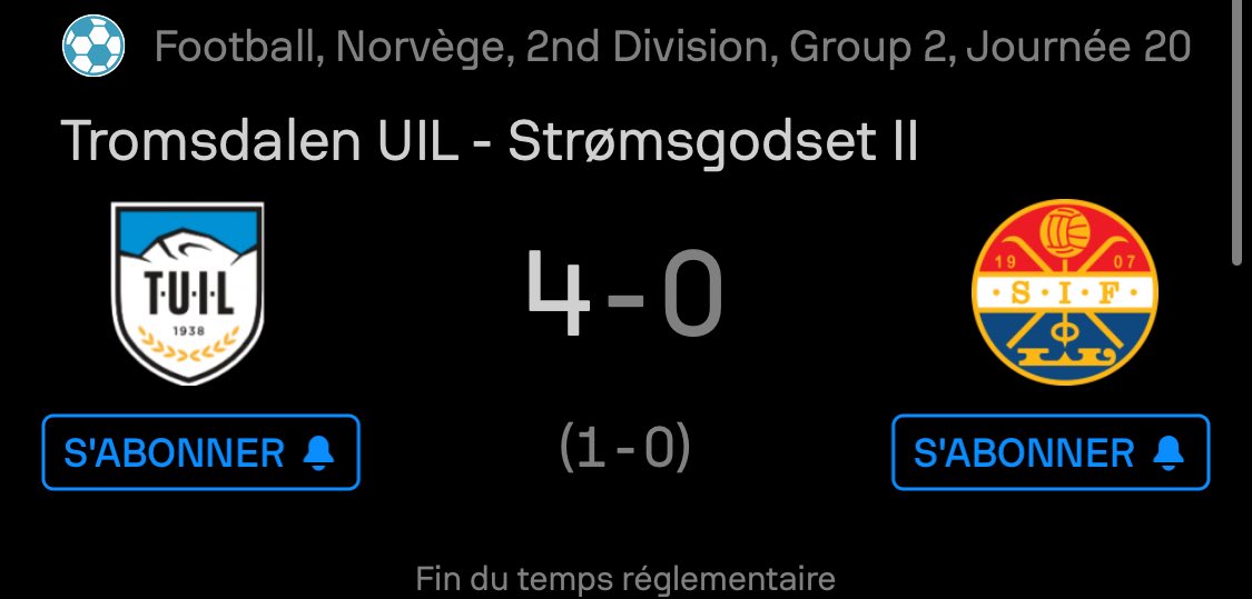 FootAfghanFR's tweet image. 🇳🇴 | Défaite 4-0 pour Dilawar #Ahmadzay et la reserve de #Strømsgodset face a #Tromsdalen !