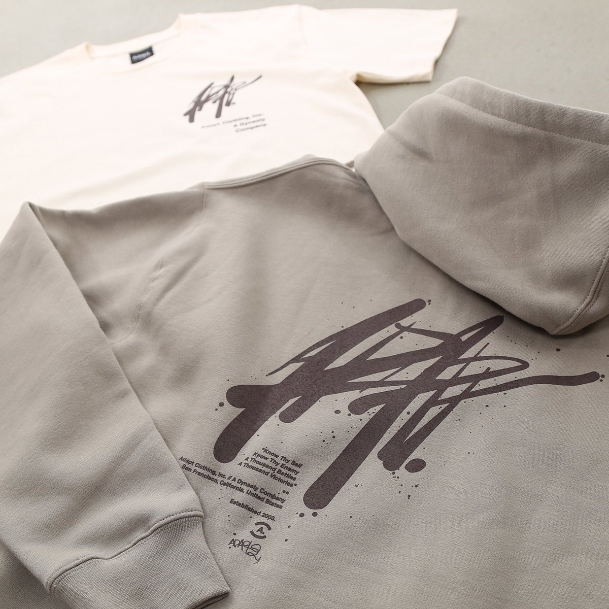 Adapt's tweet image. TZU :: Now Available in Men’s Tees + Hoodies @ adaptclothing.com