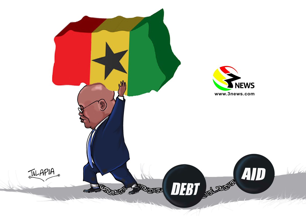 steve_hanke's tweet photo. Ghanaian Pres. Akufo-Addo’s ECONOMIC INCOMPETENCE &amp; MISMANAGEMENT has resulted in MOUNTAINS OF DEBT, WASTED FOREIGN AID, A WORTHLESS CURRENCY, &amp; SKY-HIGH INFLATION. https://t.co/7tYZe9QPtl
