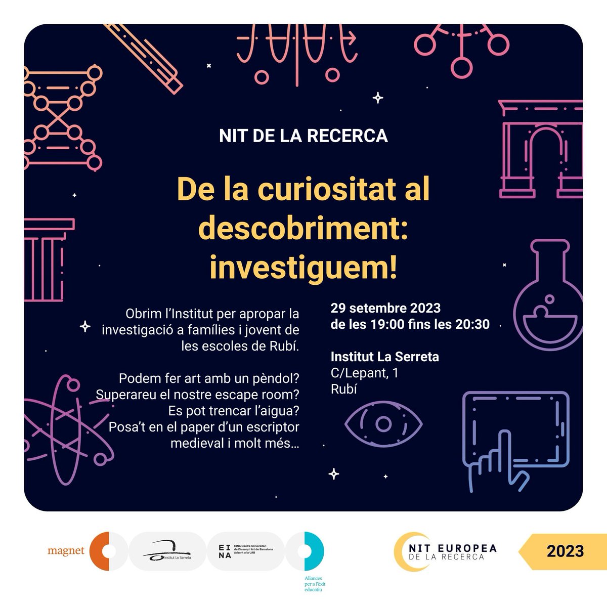 agora.xtec.cat/iesserreta/gen… #niteuropeadelarecerca #nitdelarecerca