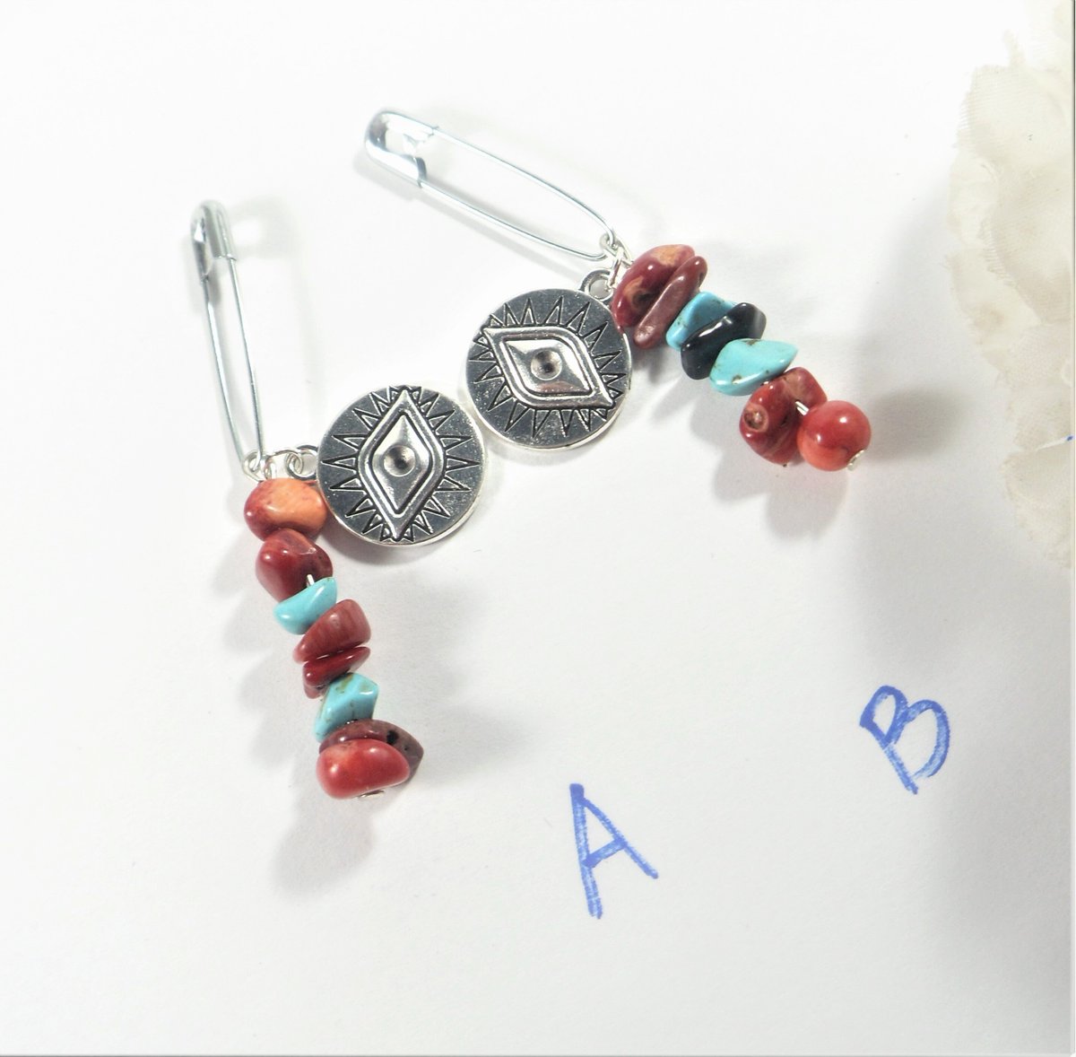 valroseshowers's tweet photo. Evil Eye Diaper Pin, Protection Pin for Baby, Evil Eye Baby Safety Pin, Evil Eye Turquoise & Coral Stroller Charm, Baptismal Gift for Infant https://t.co/6mDKahZOyA #EtsyShop #NewMexico #EtsySeller #SantaFe #ProtectionCharm https://t.co/48QfpBsoPP