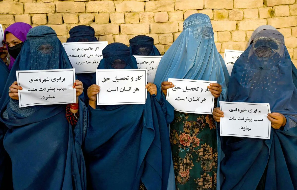 735 days #Schools banned by #Taliban

It breaks my heart to witness millions of #AfghanGirls being denied their fundamental right to education. How When do you plan to act? 

Stop compromising

#StopGenderApartheid #StopWomenAnnihilation
#LetAfghanGirlsLearn

@SR_Afghanistan
