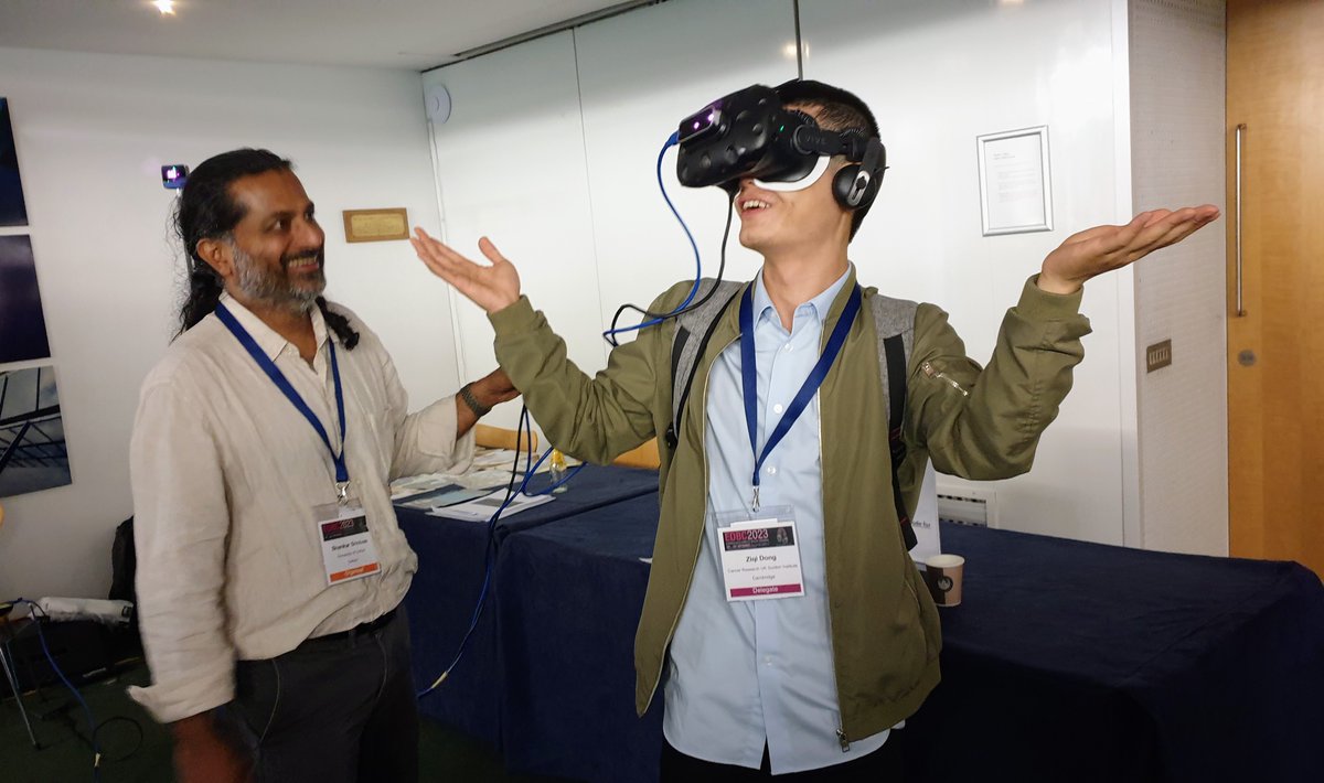 Delegates at #EDBC2023 can explore embryonic development via virtual reality thanks to the shapingdestiny.art project