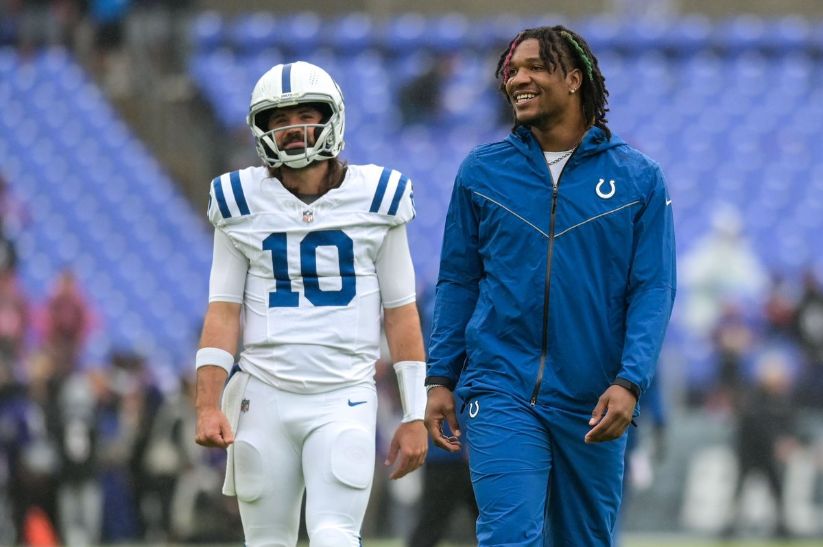 TheDestinAdams's tweet image. #NFL Today's Bill Cower believes it will be hard to take Gardner Minshew out of the #Colts starting lineup. 

Head Coach Shane Steichen shared his thoughts on the matter. 

🔗⬇️