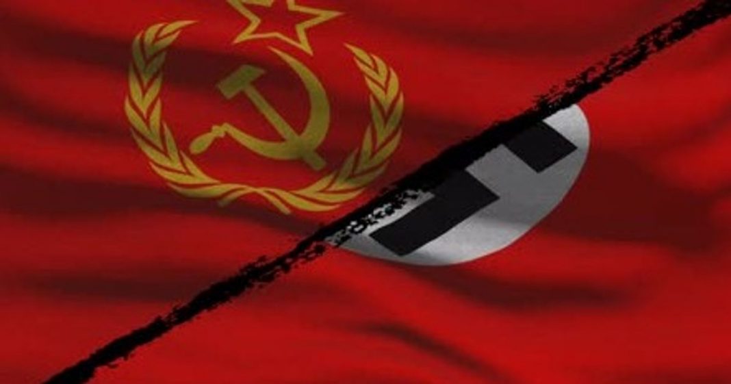 The world was so fcked post WWII we all conveniently forgot that:

- It was Moscow that supported &amp; enabled Nazis in the first place

- It was Moscow who murdered more Soviet people than Hitler ever could

- It was Moscow that stole nuclear weapons to lead Cold War for 44 years