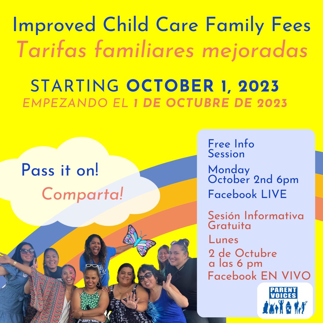 🙏🏽 Plz join us to celebrate the new, equitable family fee system!

🥳 Effective October 1, 2023! 

🎤 Hear directly from parents &amp; special guests answer questions about the new family fee system.

Hosted by 9yr old, "Senator" Makai Lathan!

#California #ChildCare #Facebook #LIVE