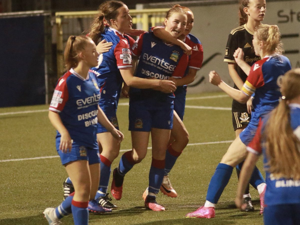 𝗔𝗖𝗔𝗗𝗘𝗠𝗬 𝗟𝗘𝗔𝗚𝗨𝗘 𝗖𝗛𝗔𝗠𝗣𝗜𝗢𝗡𝗦 🏆 

Congratulations to Linfield Swifts who have tonight been crowned NIFL Electric Ireland Academy League Champions with a game to spare 💙💪

Well done girls 👏

#COYB #AFJ #GameChangersNI