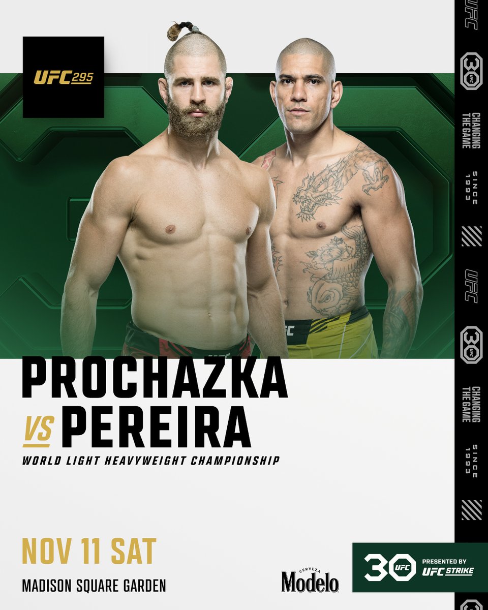 ufc's tweet photo. A lot of gold on the line at #UFC295🏆

Tickets on sale NOW ➡️https://t.co/QLGZiVc2pX https://t.co/l9yoLFYPiw