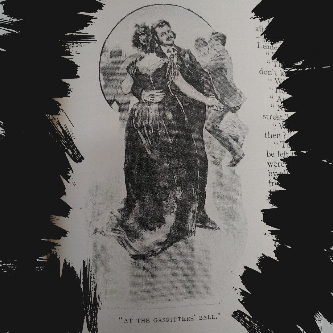 Sidney Paget's illustrations are so beautiful, just had to share another one. I love how this one captures motion and it's got a hidden identity in it 👀 #sherlockholmes
