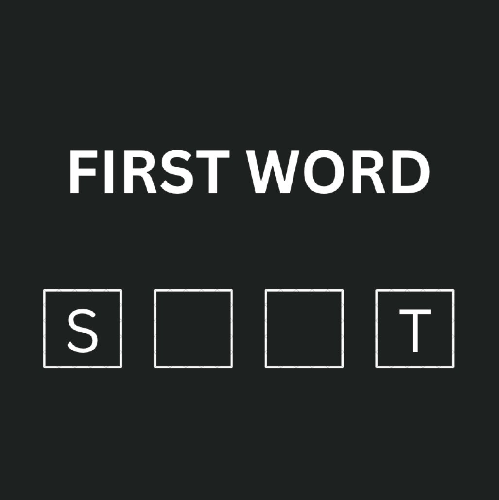 what’s the 1st word you come up with ?