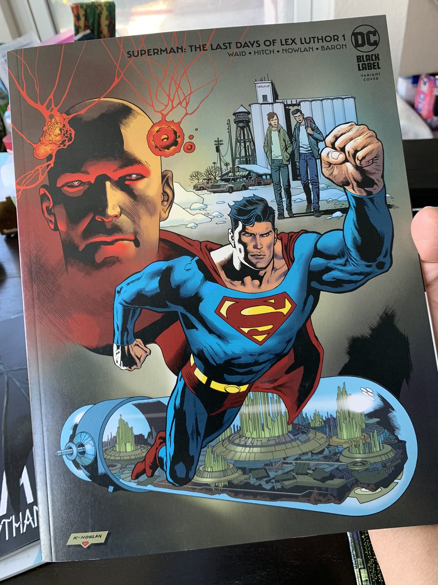 Super excited to have the <a href="/KevinNowlan/">Kevin Nowlan</a> variant! #superman #dccomics