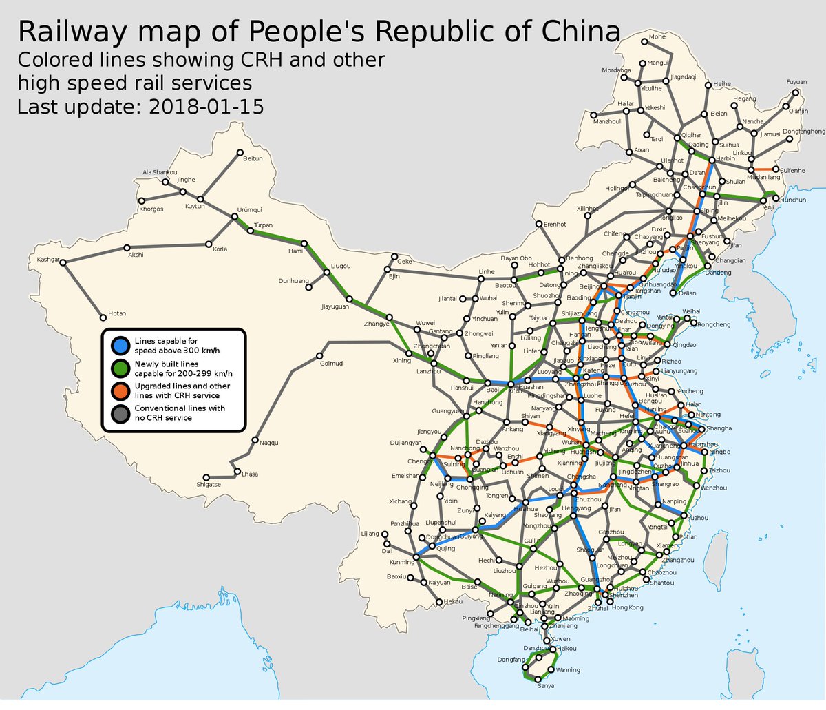 Here's a map of China. What's your point?