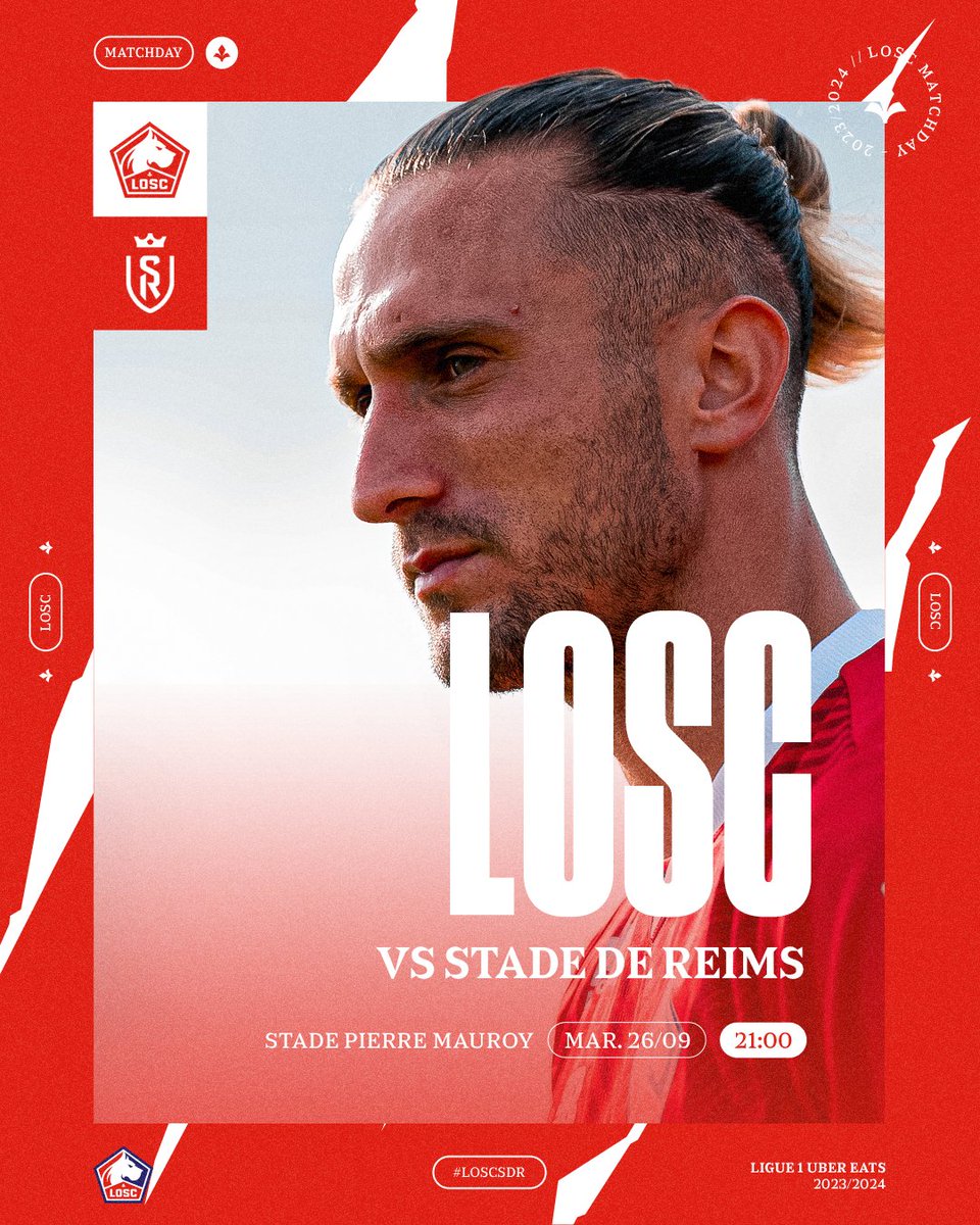 losclive's tweet photo. 🚨 𝐌𝐀𝐓𝐂𝐇𝐃𝐀𝐘 🚨

Jour de match contre le Stade de Reims à la maison !

Rendez-vous à 21h pour le coup d'envoi 👊 https://t.co/57l697D7Fl