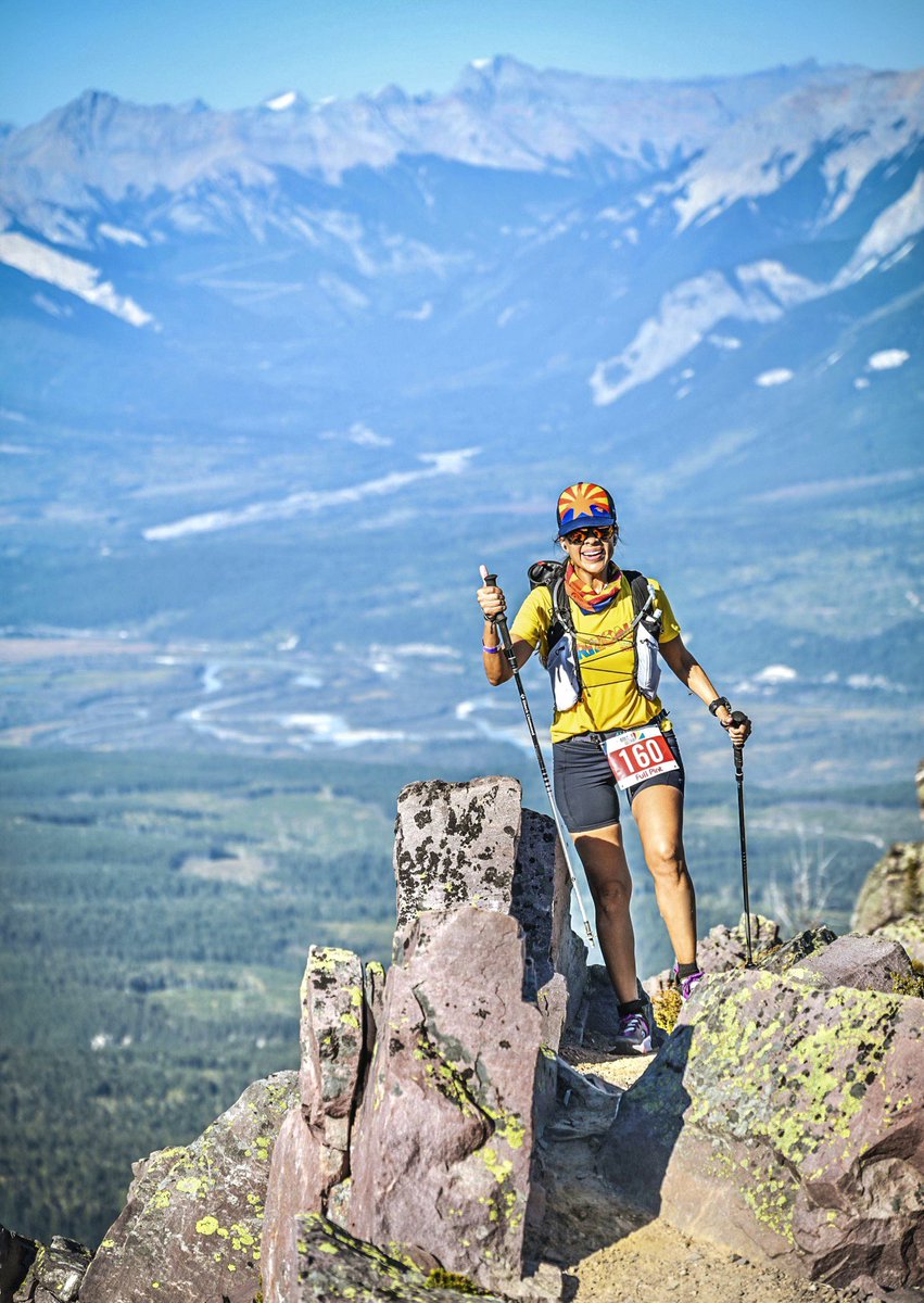 Marce_AZ's tweet photo. Golden Ultra Day 1 🇨🇦🏔️ What a GREAT time it was! Stage 1: Blood - Vertical Climb ✅ @TransRockiesRun 
#GoldenUltra #Mountain #MondayMotivation #MedalMonday #ThisView #BritishColumbia #Canada #BeautifulBritishColumbia #Travel #Racecation 🇨🇦🏔️☺️ https://t.co/YFJg630VJZ