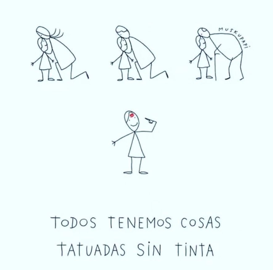 SoyHumanologo's tweet photo. Acabo de ver este post y entendí todo menos el mensaje que busca transmitir la imagen. Sí, todos tenemos cosas tatuadas sin tinta, y no siempre son bonitas o fueron tatuadas bajo nuestra voluntad. A veces incluso implican marcas con las que toca aprender a vivir. https://t.co/r4OmPhilIp