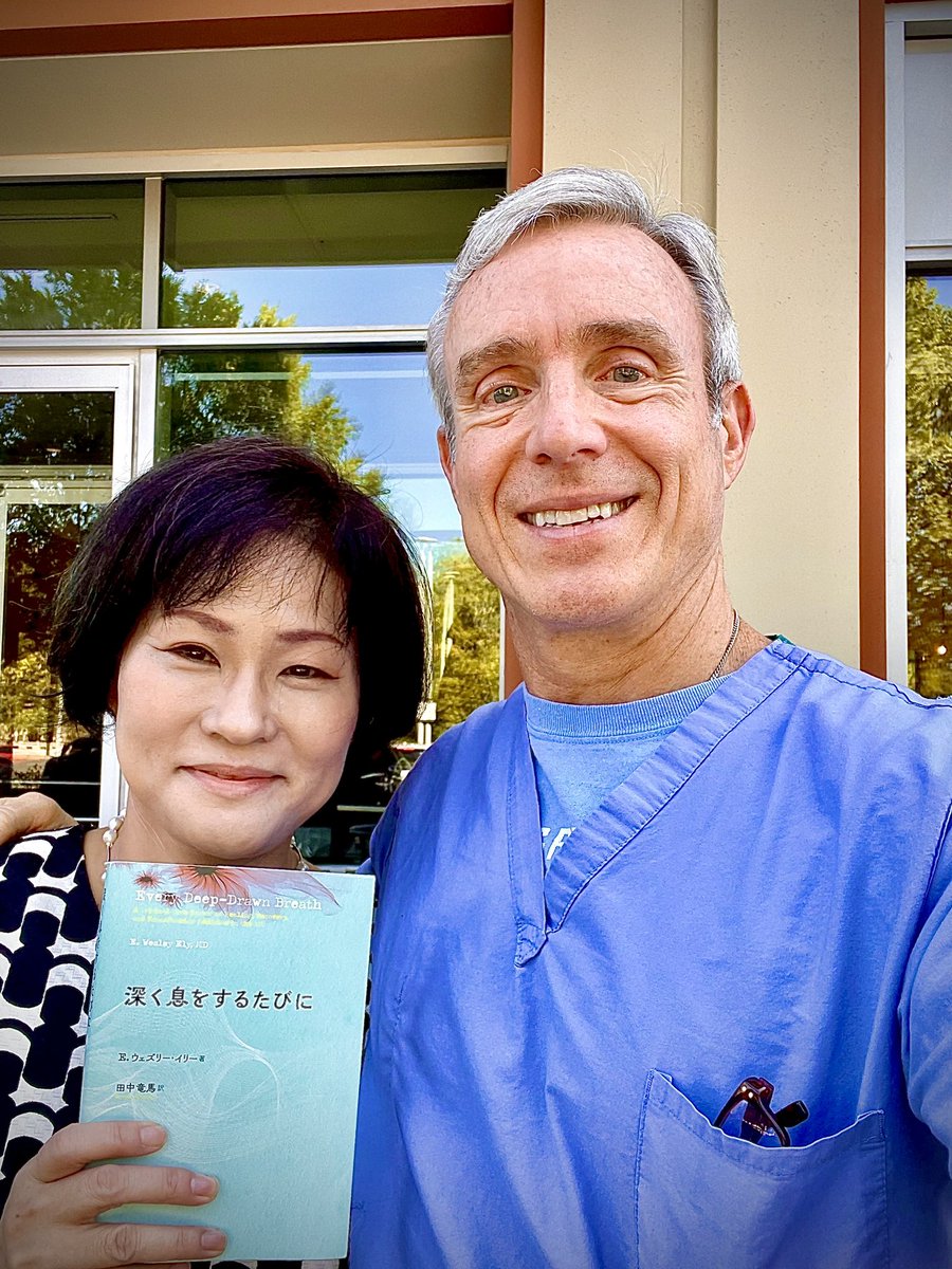 WesElyMD's tweet photo. Women in Science & Medicine 💥
📍Meet Dr. Ayumi Shintani
📍“OG” #Delirium Statistician
📍Mastermind behind 3 JAMA landmark studies we published
📍Named #1 statistician in Japan
📍She’s holding the Japanese version of #EDDB, which made her cry in joy
https://t.co/PHGpfG2qV0 https://t.co/yX1ofPJ4Bc