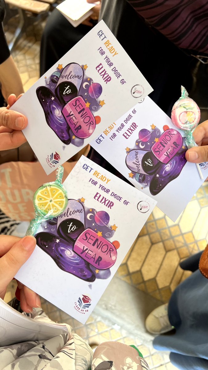 Elixir_58's tweet photo. Seniors' welcome cards 🎓🕊️
#Elixir
#MIMP_58 https://t.co/MKOwyisEEk
